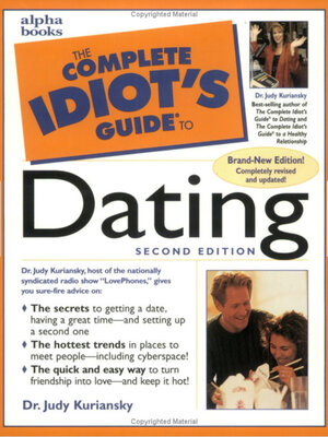 cover image of The Complete Idiot's Guide to Dating